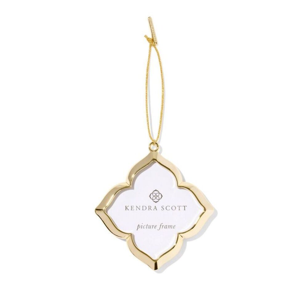 Kendra Scott -  Dira Frame Ornament - Gold Gold